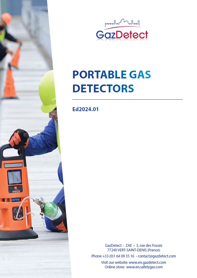 Portable gas detectors catalog