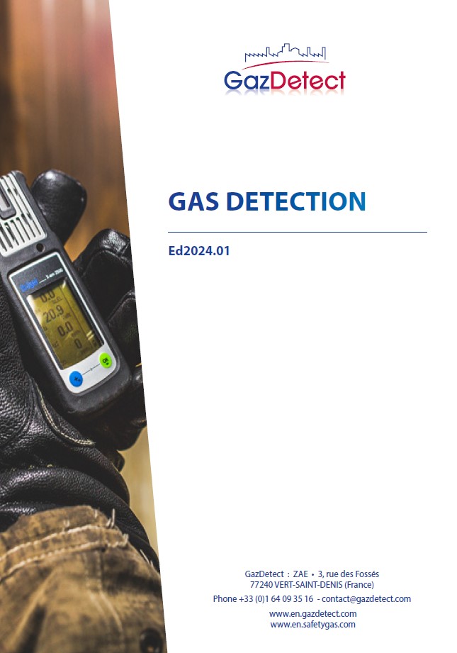 Gas detection catalog