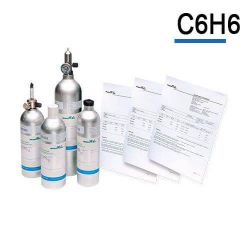 Benzene calibration gas cylinder C6H6 by Air Products