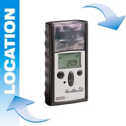 Portable gas detector rental Gasbadge Pro by Industrial Scientific