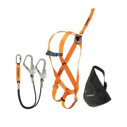 Scaffolding harness set - Fall arrester for work at height