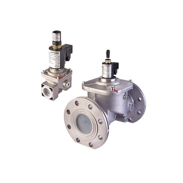 Manual reset 600 mbar gas solenoid valve – ELK600