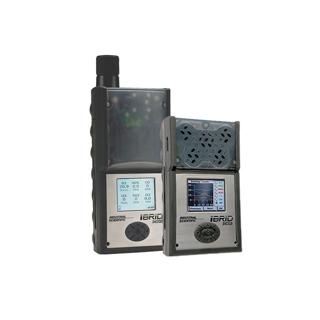 iBrid MX6 multi gas detector, toxic, asphyxiant and combustible gas monitor, up to 6 gases by Industrial Scientific