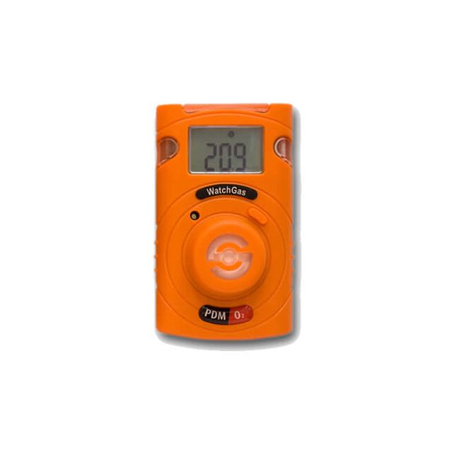 Disposable single-gas detector Watchgas PDM for CO,H2S, NH3, SO2, or O2