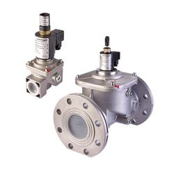 Manual reset 600 mbar gas solenoid valve – ELK600