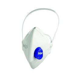 FFP3 X-plore 1730 V dust mask with valve by Dräger